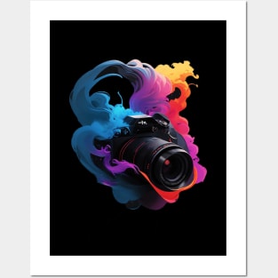 Colorful Camera Posters and Art